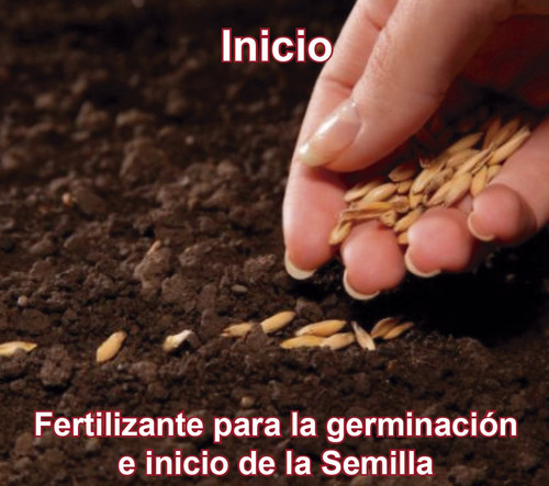Fertilizante Para La Germinación De Semillas De 20 Gr (5 L)