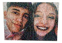 Comprar Cuadro Mural 30x40 Fotomosaico Personalizado Bastidor Macizo