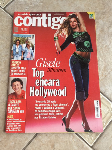 Revista Contigo Gisele Bündchen José Mayer Angélica Q775