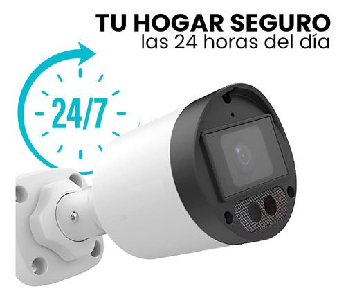 Uniarch Kit De Seguridad Kit-uac-104g-b122-cc-2tb 4 Cámaras Análogas 2mp Imagen A Color 24/7 + Hdd 2tb Micrófono Incluido Metálicas Protección Exterior Ip67 Máxima Seguridad B122 Cctv