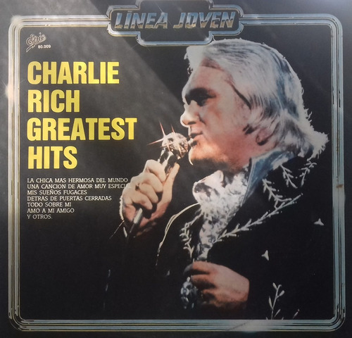 Charlie Rich Greatest Hits La Chica Mas Hermosa Lp Pvl