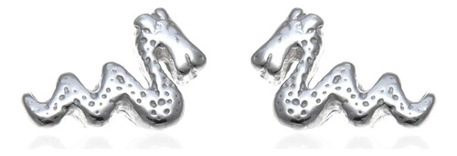 Pendientes Escoceses Nessie Monstruo Del Lago Ness De Plata