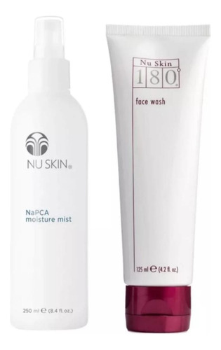 Face Wash Dermo Limpiador + Napca Ácido Hialurónico Nuskin 