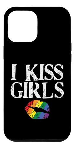 iPhone 12 Pro Max I Kiss Girls Rainbow Lip B08n6h43x3_300324