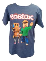 Comprar Remera Gamer Roblox Niño Doble Estampa Hermosa