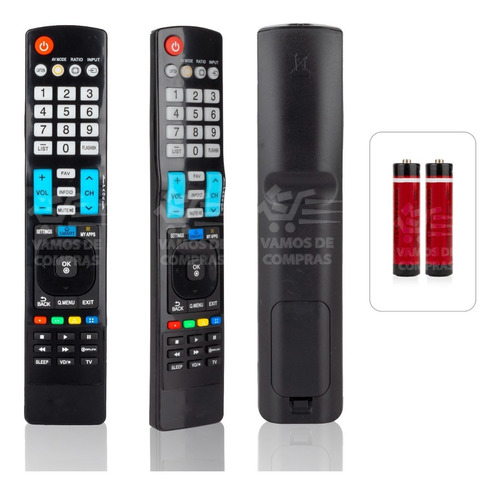 Control Compatible Con LG Pantallas Akb73756542 Smart Tv 3d