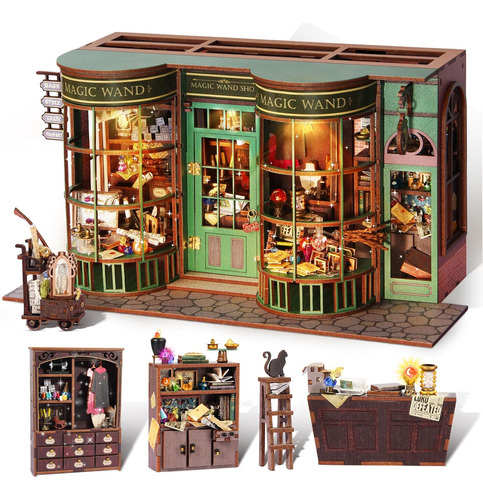 Kit De Casa De Muñecas En Miniatura, Kit De Construcción De