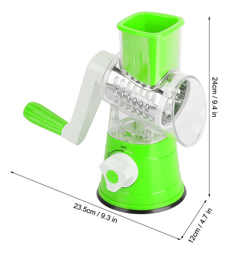 Rallador Cortador De Verdura Picador Manual Cocina Slicer