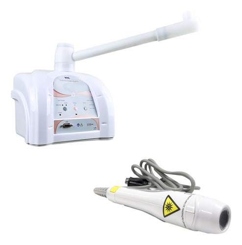 Kit Dermosteam 127v Ibramed Vapor De Ozônio + Probe Led Azul