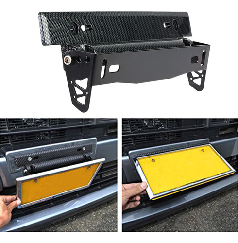 Soporte Universal Para Marco De Matrícula De Coche Racing Co