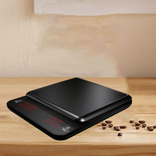 Báscula Electrónica De Goteo Para Espresso Con Tiempo Genérica