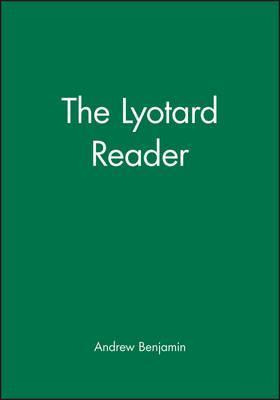 Libro The Lyotard Reader - Jean-francois Lyotard