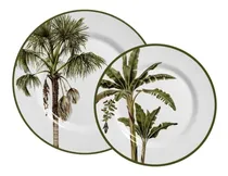 Comprar Jogo Kit 6 Pratos Raso 6 Pratos Sobremesa Malibu Alleanza