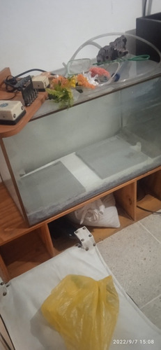 Vendo Acuario Grande De 160 Litros De Agua (Usado)
