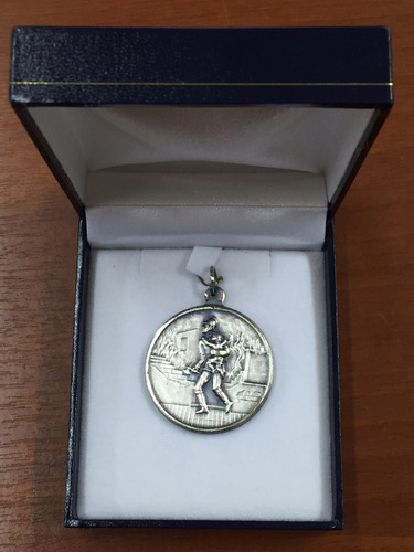 Medalla Bomberos  Personalizada En Estuche