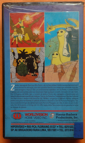 Fita Vhs Os Herculóides 1967 Hanna Barbera Original (Usado)