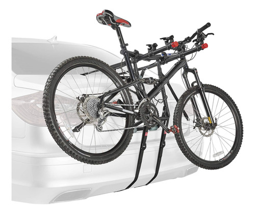 Allen Deportes Deluxe Tronco Monte 3-bike Carrier Color Negro