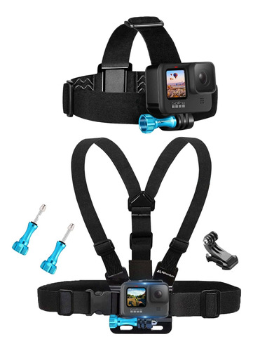 Mipremium Arnés De Pecho Para Gopro Hero 10 9 8 Max Go Pro H