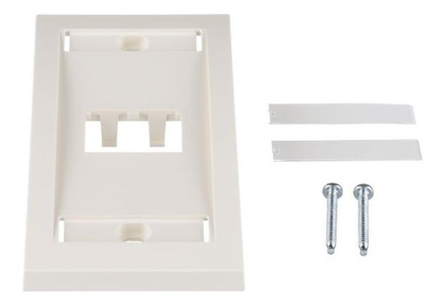 Faceplate 2 Puerto Panduit Tapa Para Caja Sobrepuesta Pannet