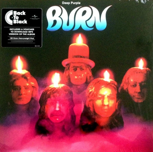 Deep Purple  Burn Vinilo Nuevo Lp