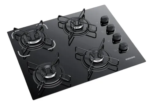 Cooktop Fogao Itatiaia Essencial 4 Bocas Bivolt Preto