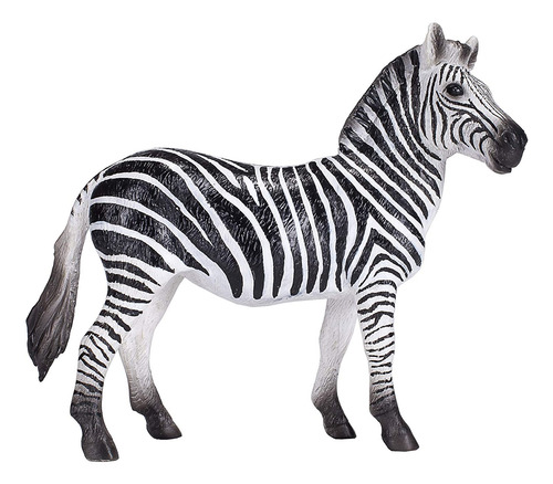 Mojo Zebra Mare - Figura Decorativa De Juguete Pintada A Man