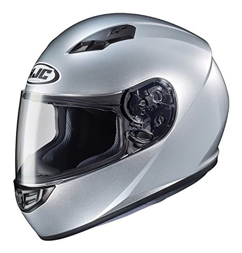 Casco De Moto Unisex Talla Xs, Color Plateado, Hjc Helmets