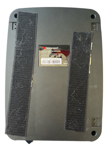 Subwoofer Nakamichi Nbf8.1a 1500w 8 Cores Preto Preto (Usado)