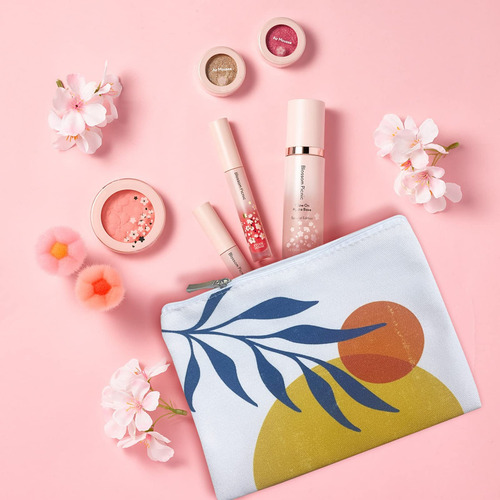 Eyndyn Bolsa De Maquillaje A Cuadros, Bolsa De Maquillaje A