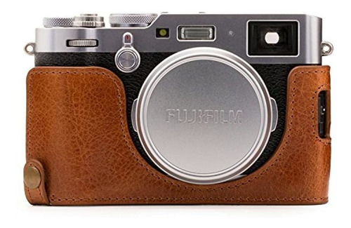 Megagear Mg1282 Fujifilm X100f Estuche De Cuero Genuino Ever