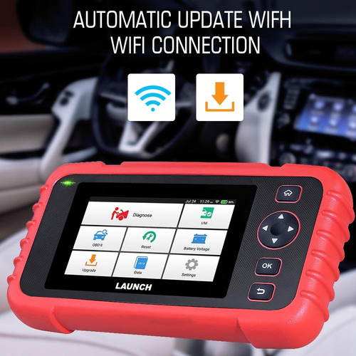 Scanner Automotivo Launch Creader Crp 129x Obd2 Portugues