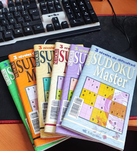 Sudoku Master Pack 3 Uni, 100 Paginas - Edigrama