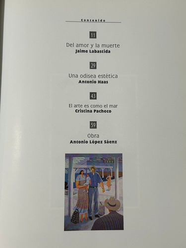Antonio López Sáenz. Obra Pictórica Libro (Usado)