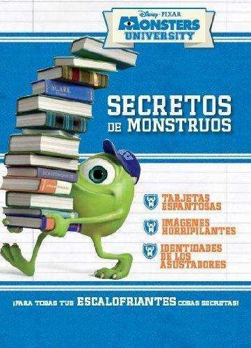 Secretos De Monstruos- Monsters University, De Disney. Editorial Parragon Books, Tapa Tapa Blanda En Español