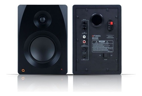 Kit 2 monitores de estudio Artesia M200 negro 30W