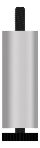 Mz 4 Patas De Aleación De Aluminio Plata 12cm Diámetro 2,8