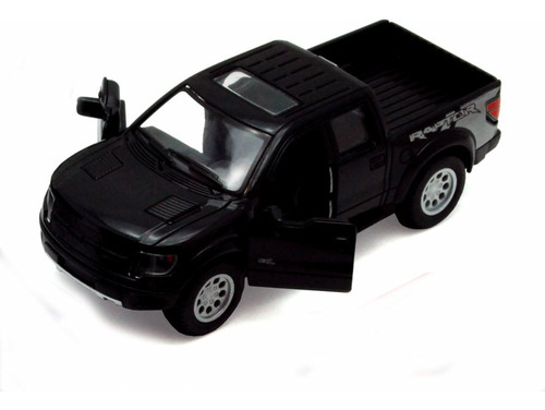 Kinsmart  Ford F-150 Svt Raptor Supercrew Negro Escala 1:46.