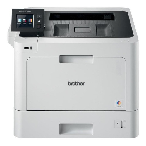 Imagen 1 de 3 de Impresora a color simple función Brother HL-L8360CDW con wifi blanca y negra 220V - 240V