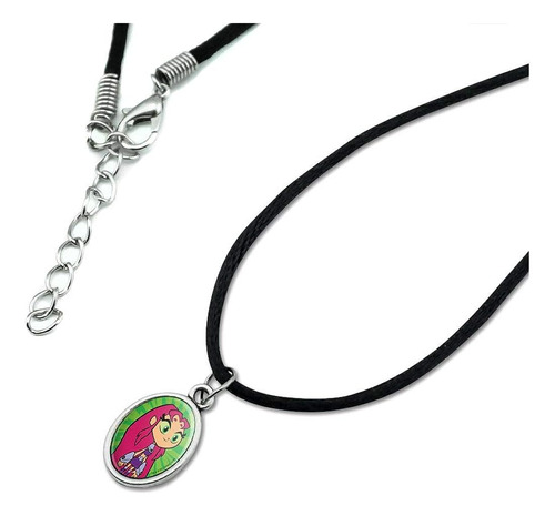 Graphics & More Teen Titans Go! Starfire Antiqued Oval Charm