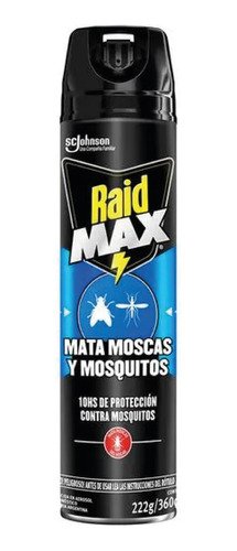 Raid Max Matam Moscas Y Mosquiitos Aero X 360 Ml  