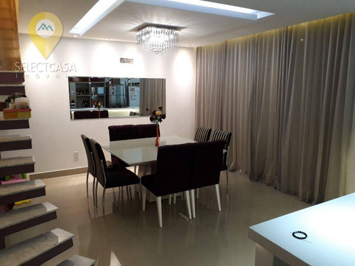 Imagem 4 de 9 de Casa 4 Quartos No Condomínio Boulevard Lagoa - Ca0329