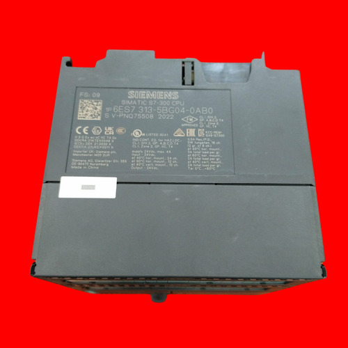 Siemens 6es7 313-5bg04-0ab0 Central Processing Unit