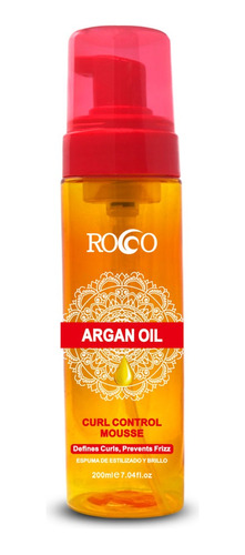 Rocco® Curl Control Mousse Argan Oil 200ml