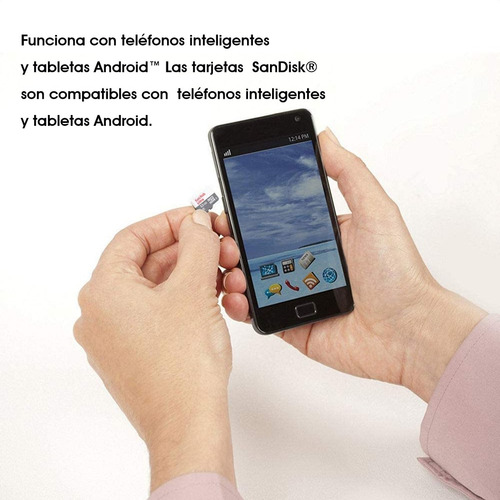 Imagen 3 de 7 de Tarjeta Micro Sdhc 32gb, Sandisk Ultra, Uhs-i, C10, 100mb/s