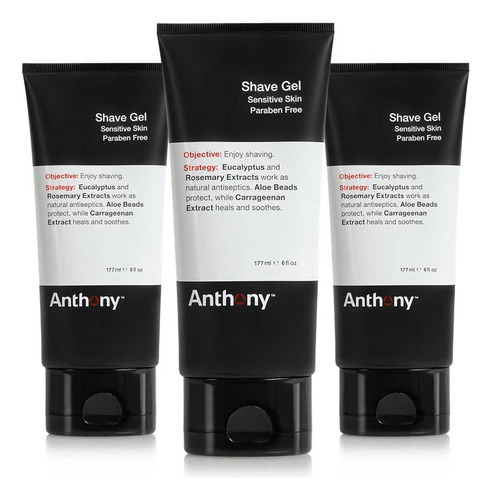 Anthony Crema De Afeitar Para Hombre Para Piel Sensible: Ext