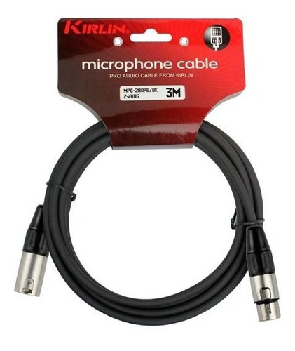 Imagen 1 de 4 de Cable Micrófono Xlr Mpc-280-3