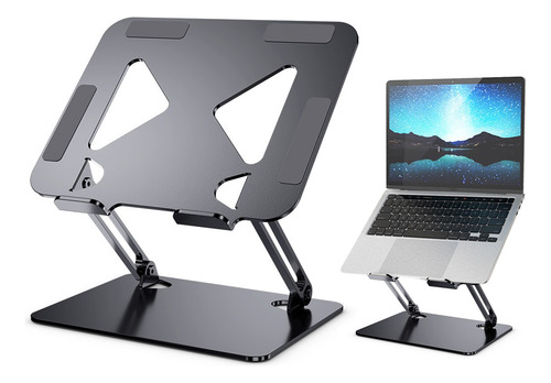 Soporte Base Alzador Notebook Laptop Mac Plegable Ajustable
