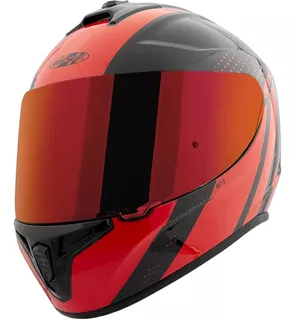 Casco Integral Joe Rocket Rkt 8 Velocity Negro Rojo Iridium