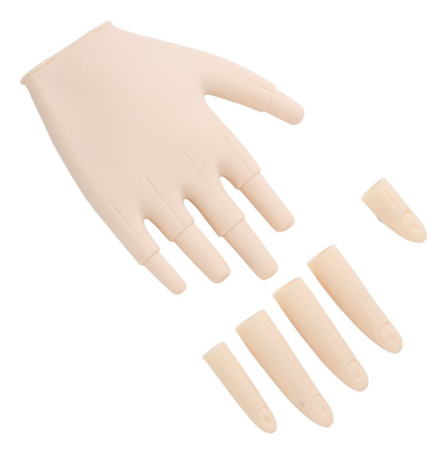 Práctica Manual De Uñas Para Uñas Acrílicas, Goma Blanda .