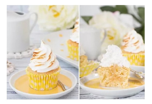 Molde Metálico De Cupcake Molde De Magdalena Molde Muffin 6c